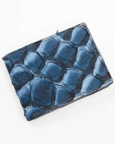 Cody James Men's Exotic Pirarucu Bifold Wallet