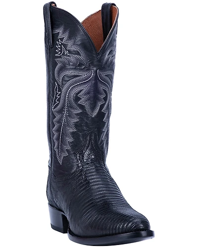 Dan Post Men's Winston Lizard Western Boots - Round Toe