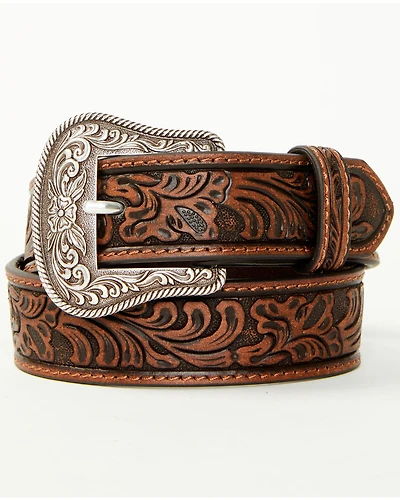 Shyanne Girls' Floral Tooled Belt