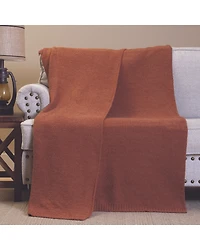 Carstens Home Desert Clay Stretchy Throw Blanket