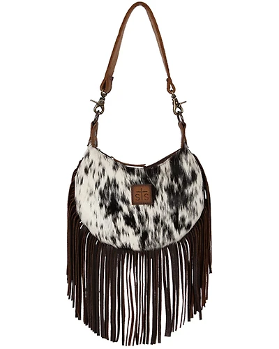 STS Ranchwear by Carroll Women's Cowhide Nellie Fringe Shoulder Bag