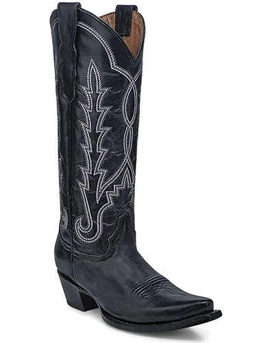 Circle G Women's Embroidered Western Boots - Snip Toe