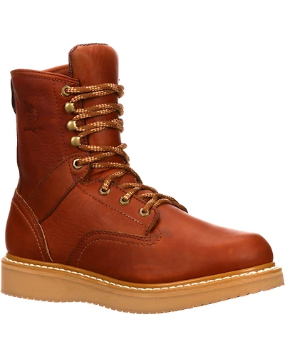 Georgia Men's 8" Steel Toe Work Boots