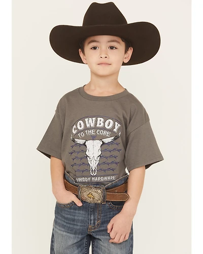 Cowboy Hardware Boys' Core Short Sleeve Graphic T-Shirt