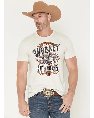 Cody James Men's American Whiskey Short Sleeve Graphic T-Shirt