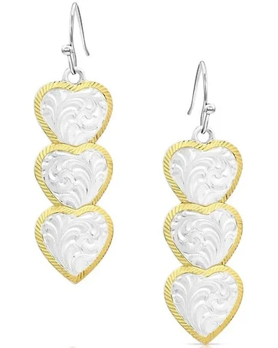 Montana Silversmiths Women's Pure Heart Earrings