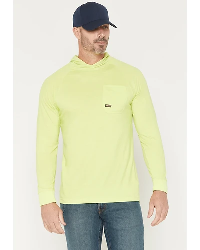 Ariat Men's Rebar Cotton Strong Hooded Long Sleeve Work T-Shirt