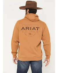 Ariat Men's Simple Buckle Southwestern Embroidered Hooded Sweatshirt