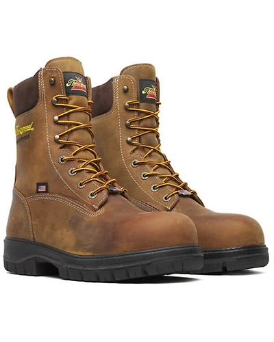 Thorogood Men's 8" Genesis Waterproof Work Boots - Nano Toe