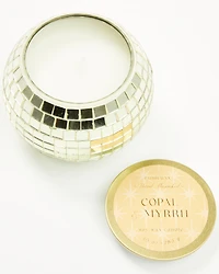 Paddywax Magique 10oz Copal and Myrrh Glass Disco Ball Candle