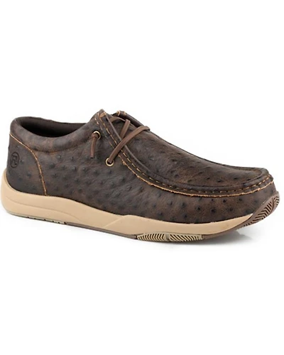 Roper Men's Clearcut Low Casual Shoes - Moc Toe