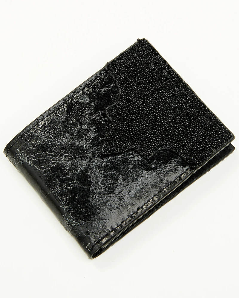 Cody James Men's Exotic Stingray Bifold Wallet