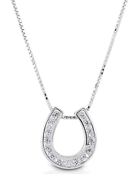Kelly Herd Women's Single Horseshoe Necklace