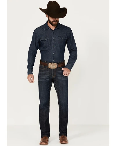 Cody James Men's Night Hawk Wash Jackson Slim Straight Stretch Denim Jeans - Tall