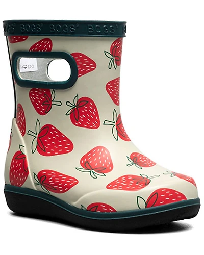 Bogs Toddler Girls' Skipper II Strawberries Rainboots
