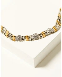Shyanne Women's Moonrise Canyon Beaded Choker Necklace