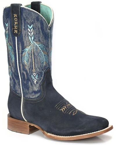 Roper Women's Arrowhead Western Boots - Broad Square Toe