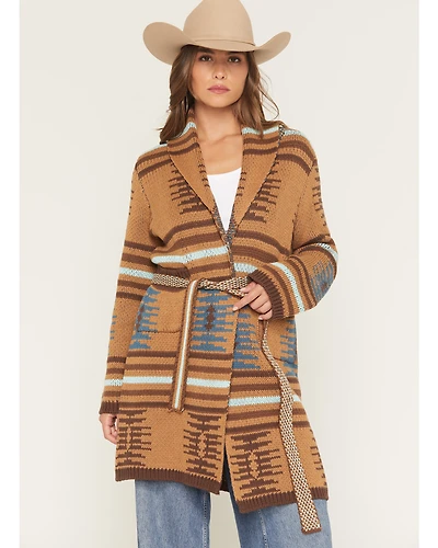 Tasha Polizzi Women's Printed Barn Cardigan