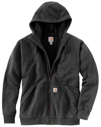 Carhartt Men's Rain Defender Thermal Lined Zip Hooded Work Sweatshirt - Tall