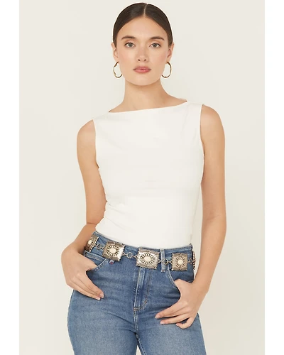 Idyllwind Women's Pennywell White Stone Chain Belt