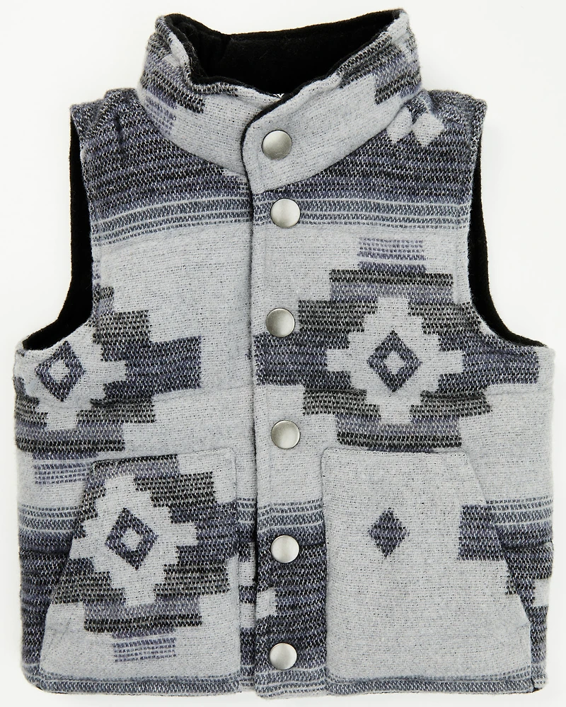 Cody James Toddler Boys' Sunset Reversible Puffer Vest