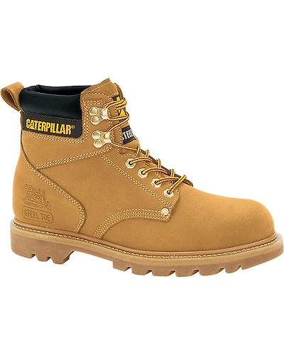 CAT Men's Second Shift Steel Toe Work Boots