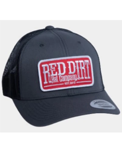 Red Dirt Hat Men's Logo Patch Mesh Back Ball Cap