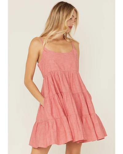 Wrangler Retro Women's Tiered Mini Dress