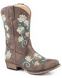 Roper Little Girls' Juliet Western Boots - Snip Toe