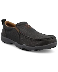 Twisted X Men's Exotic Ostrich Slip-On Ultralite X™ Driving Mocs