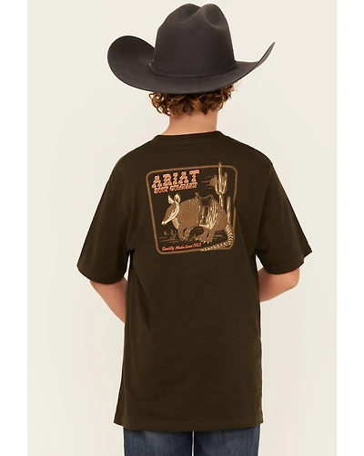 Ariat Boys' Armadillo Short Sleeve Graphic T-Shirt