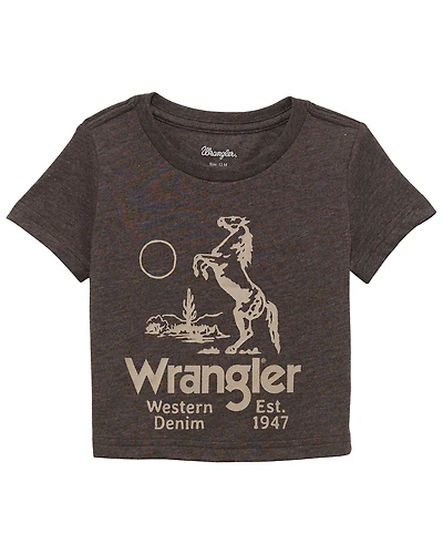 Wrangler Toddler Boys' Horse Short Sleeve Graphic T-Shirt