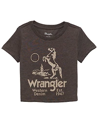 Wrangler Toddler Boys' Horse Short Sleeve Graphic T-Shirt