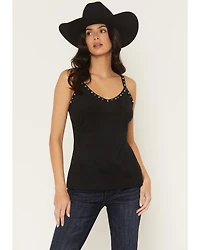 Idyllwind Women's Weona Studded Faux Suede Cami