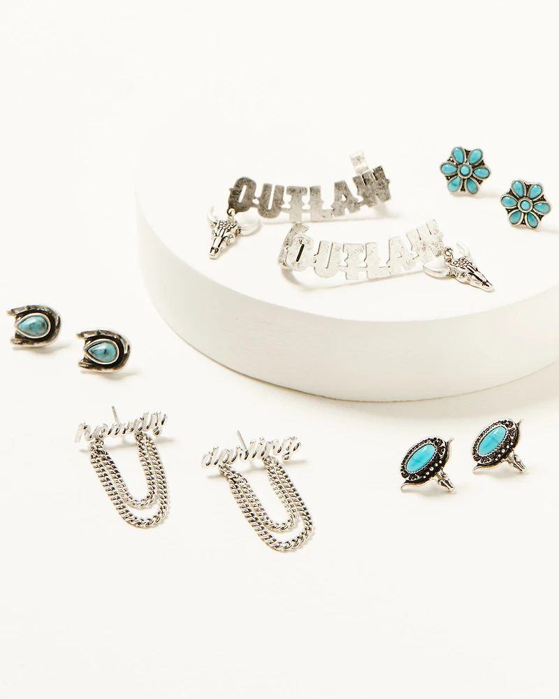 Idyllwind Women's Esther Outlaw earring Set - 5 Piece