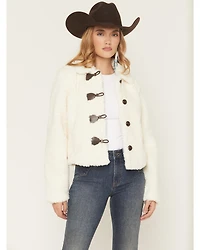 Shyanne Women's Toggle Front Sherpa Jacket