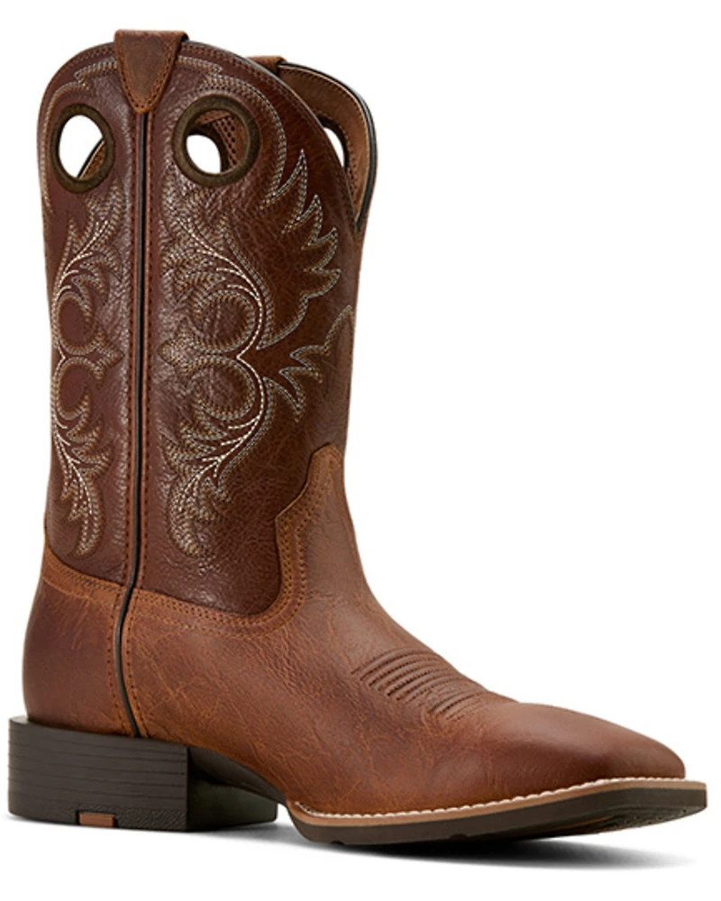 Ariat Men's Sport Rodeo Performance Western Boots - Broad Square Toe
