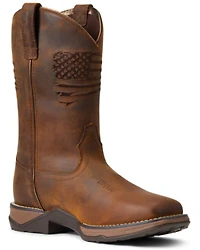 Ariat Women’s Anthem Patriot Waterproof Western Performance Boots – Broad Square Toe