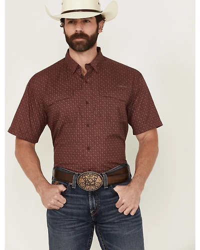 Ariat Men's VentTEK Outbound Printed Short Sleeve Button-Down Performance Shirt