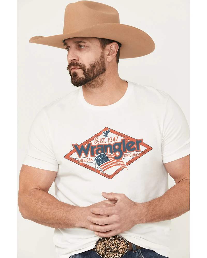 Wrangler Men's Boot Barn Exclusive Samuel Americana Short Sleeve Graphic T-Shirt