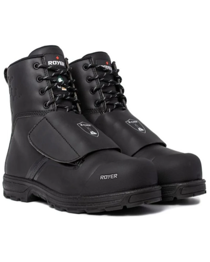 ROYER Men's 8" AGILITY™ R-CHEM™ Interguard 2.0 Work Boots - Composite Toe