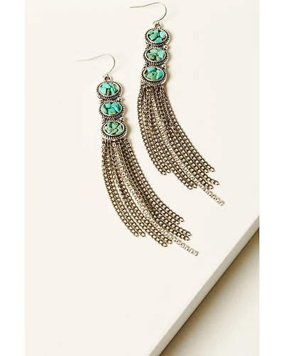 Shyanne Women's Chip Fringe Earrings