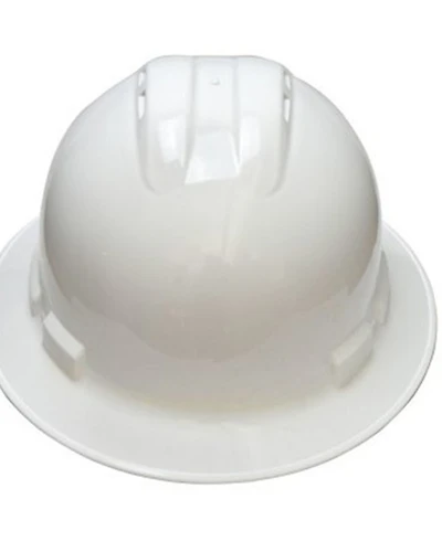 Radians White Quartz Vented Full Brim Hard Hat