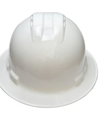 Radians White Quartz Vented Full Brim Hard Hat