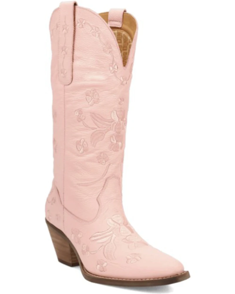 Dingo Women's Love Bug Embroidered Western Boots - Round Toe