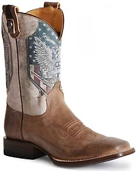Roper Men's 2nd Amendment Western Boots - Broad Square Toe