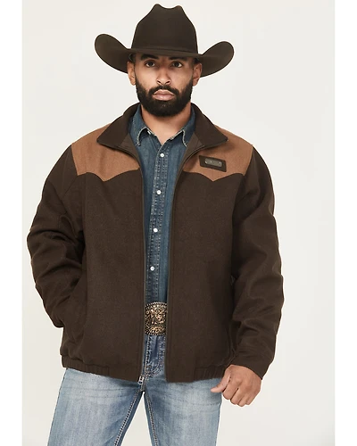 Cinch Men's Wooly Zip-Up Jacket