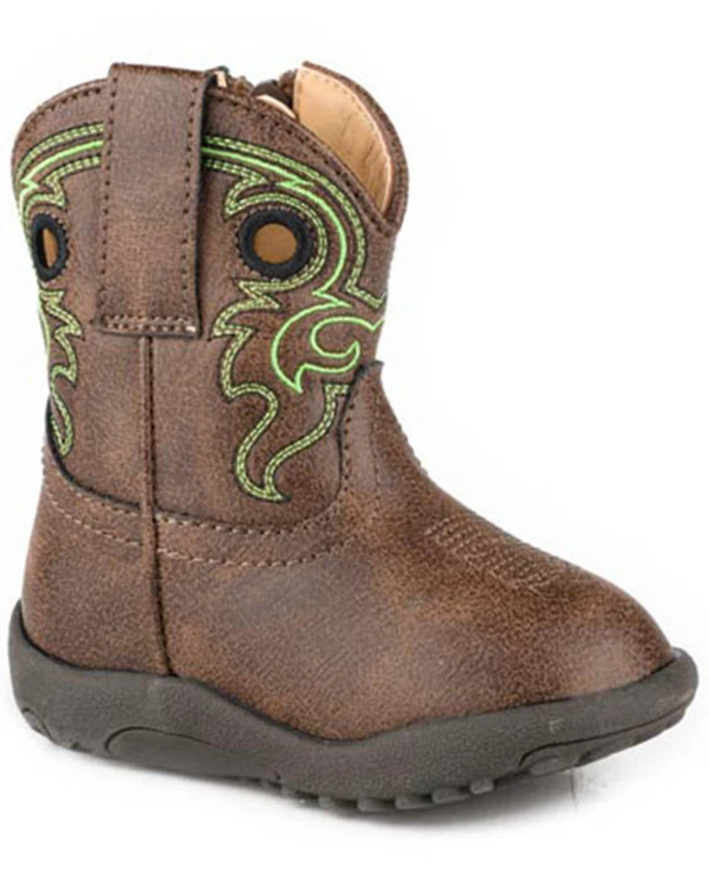 Roper Infant Boys' Cowbabies Reno Western Boots - Round Toe