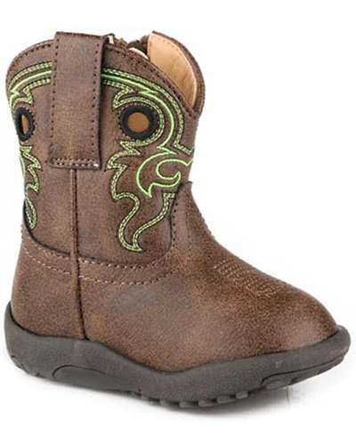 Roper Infant Boys' Cowbabies Reno Western Boots - Round Toe