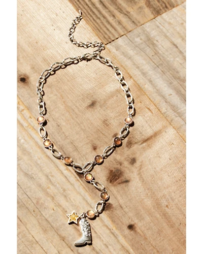Shyanne Women's Boot and Star Drop Necklace
